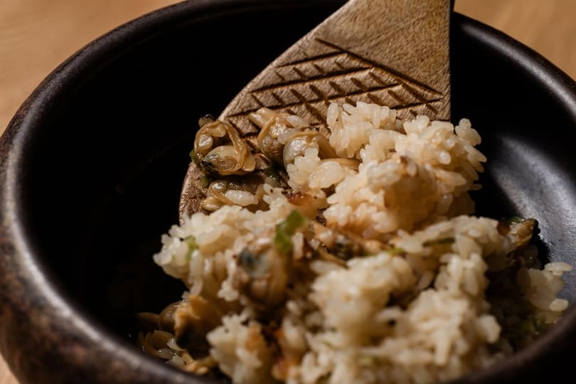 浅利の炊き込みご飯