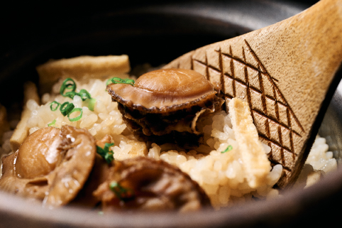 ホタテの炊き込みご飯